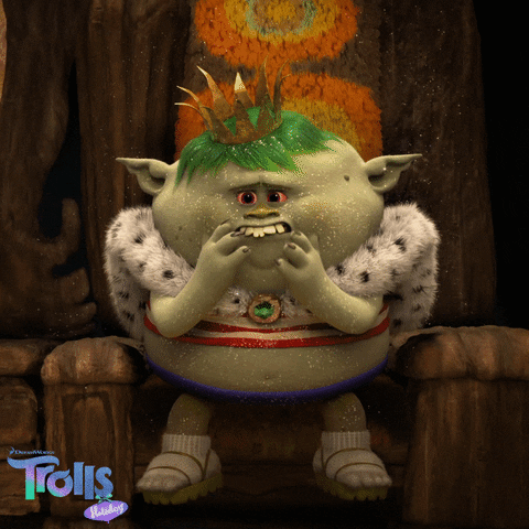 Trolls Holiday No GIF by DreamWorks Trolls
