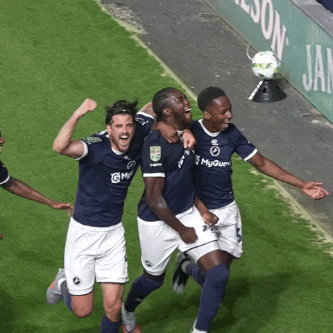 The Den Hug GIF by MillwallFC