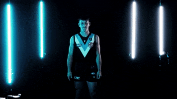 Aussie Rules Goal GIF by Port Adelaide FC