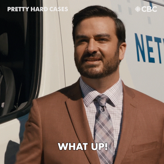 Whats Up Hello GIF by CBC