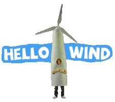 Go Green Wind Power Sticker by Ørsted