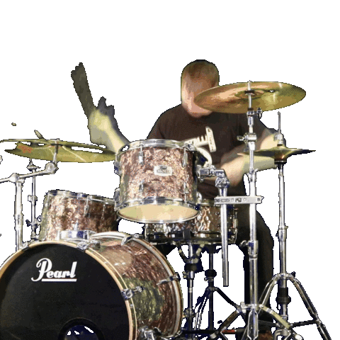 Drummer Metallileka Sticker