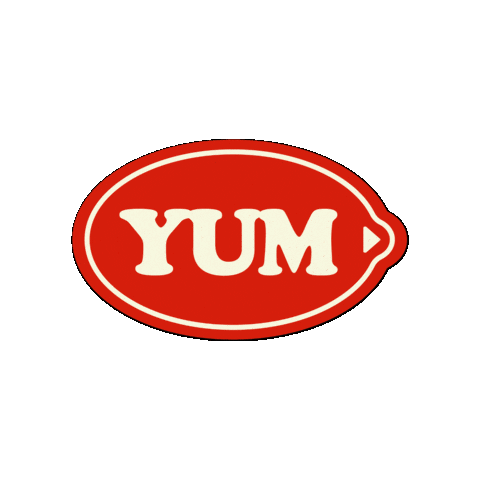 Yum Sticker by Peaches Pilates