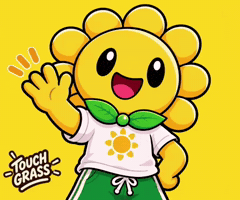 Wave Hello GIF by Touch Grass