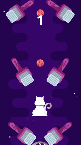 mobile game cat GIF by ReadyContest