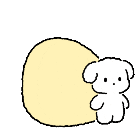 Relaxed Dog Sticker
