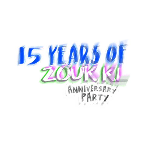 Zoukkl Zoukanniversary Sticker by Zouk Kuala Lumpur