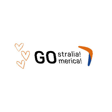 Travel Love Sticker by GOstralia!-GOmerica!