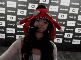 Flexing Beautiful Girl GIF