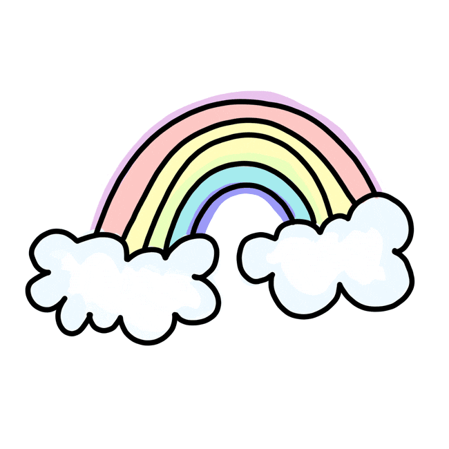 Summer Rainbow Sticker by Ivo Adventures