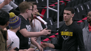 Los Angeles Lakers Smile GIF by NBA