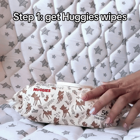 Happy Wipes GIF by Huggies Brand