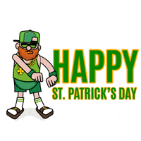 St Patricks Day Emoji GIF by SportsManias