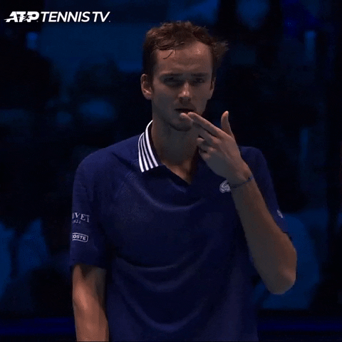 Daniil Medvedev Lol GIF by Tennis TV