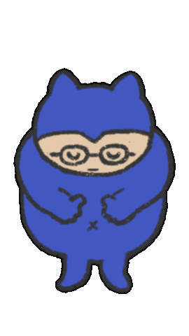 Meganeneko Sticker