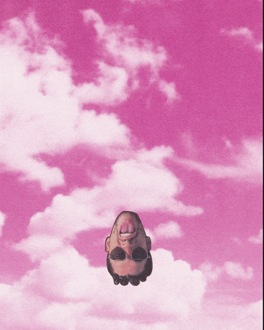 Bad Bunny Glitter GIF