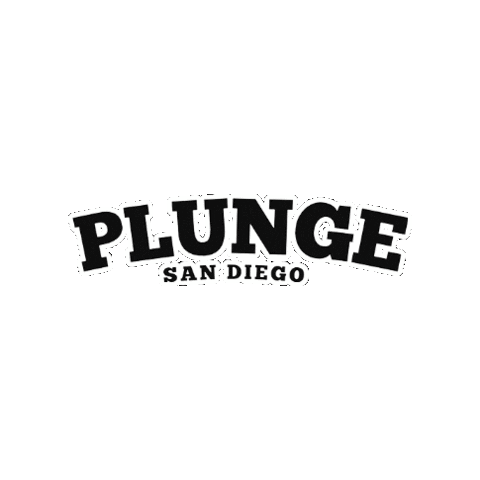 Plunge San Diego Sticker