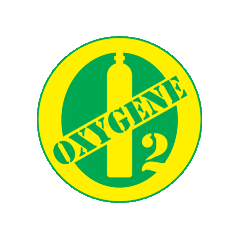 Oxygene Diving Sticker