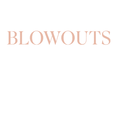 Blowouts Makeup Skincare Sticker by Blushington