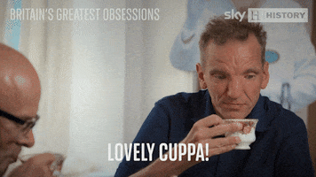 Cup Of Tea GIF by Sky HISTORY UK