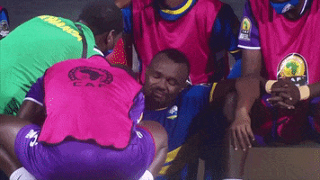African Football Crying GIF by CAF