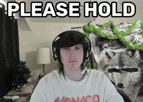 Wait A Second Hang On GIF