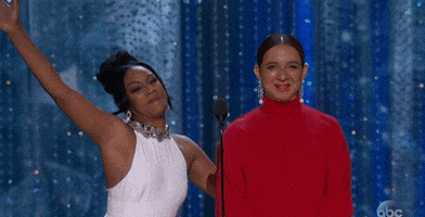 Excited Maya Rudolph GIF by The Academy Awards