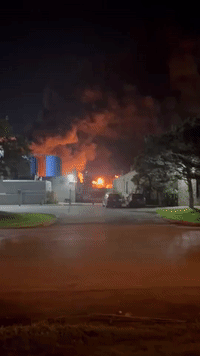 'Very Destructive' Fire Breaks Out at Chemical Wholesaler in Toronto