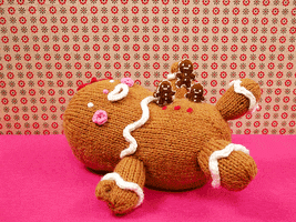 Eat Merry Christmas GIF by Mochimochiland