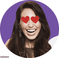 Heart Eyes Love Sticker by The Thinkergirls