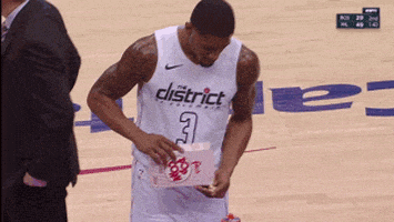 Hungry Washington Wizards GIF by NBA