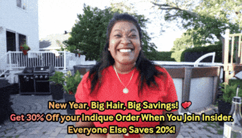 Happy Indique Hair GIF