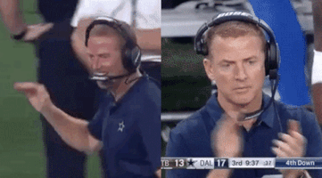 Jason Garrett Clap GIF