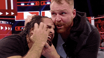 angry dean ambrose GIF by WWE