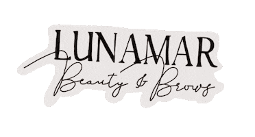 Lunamar Beauty and Brows Sticker