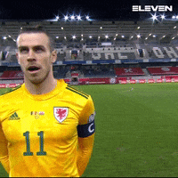 Gareth Bale Singing GIF by ElevenSportsBE