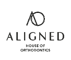 AlignedHouseofOrtho Sticker