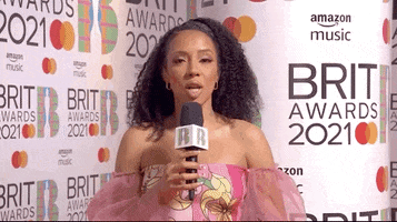 Red Carpet Wow GIF by BRIT Awards