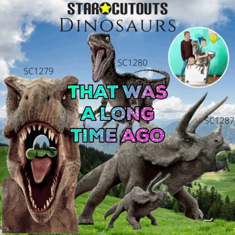 Dinosaurs Ages GIF by STARCUTOUTSUK