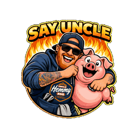 UncleHemmyBBQ Sticker
