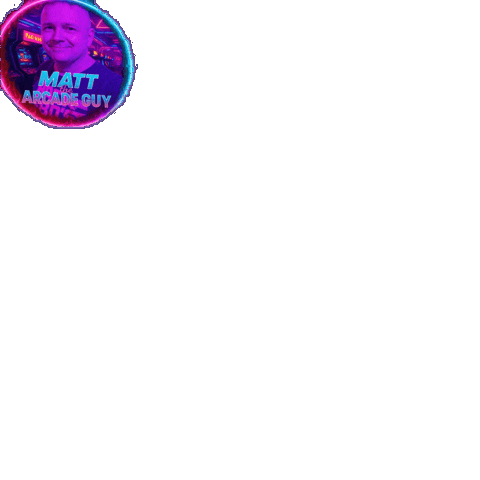 Video Games Vintage Sticker by Matt the Arcade Guy