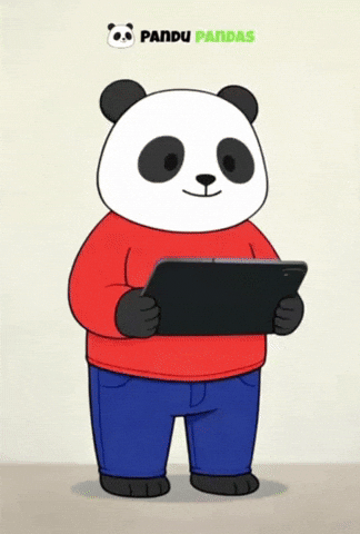 Scared Ipad GIF by Pandu Pandas