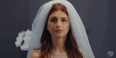 quitting wedding dress GIF by You're The Worst 