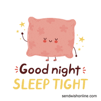 Happy Good Night GIF by sendwishonline.com