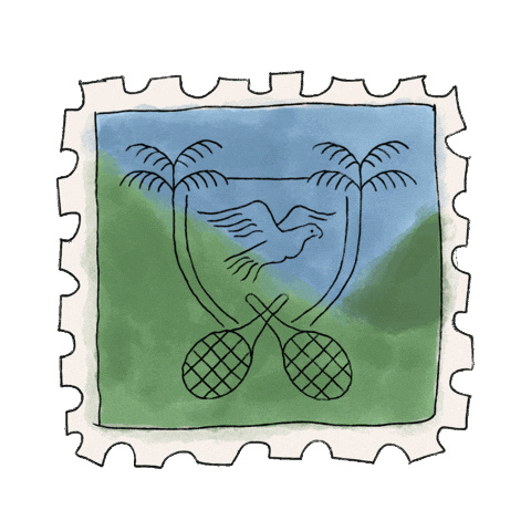 St Lucia Sticker Sticker by Sugar Beach, A Viceroy Resort
