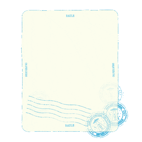 Stamp Sello Sticker by Raule
