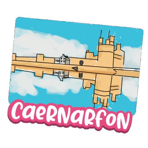 Cofi Caernarfon Sticker