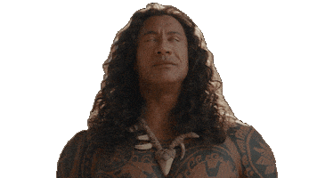 The Rock Eye Roll Sticker by Walt Disney Studios