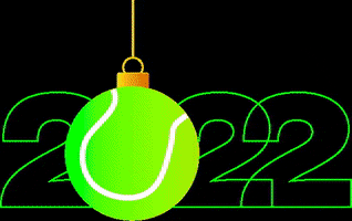New Year Tennis GIF by medvedclub.by