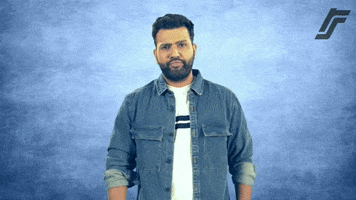 Cricket Salute GIF by Rohit Sharma